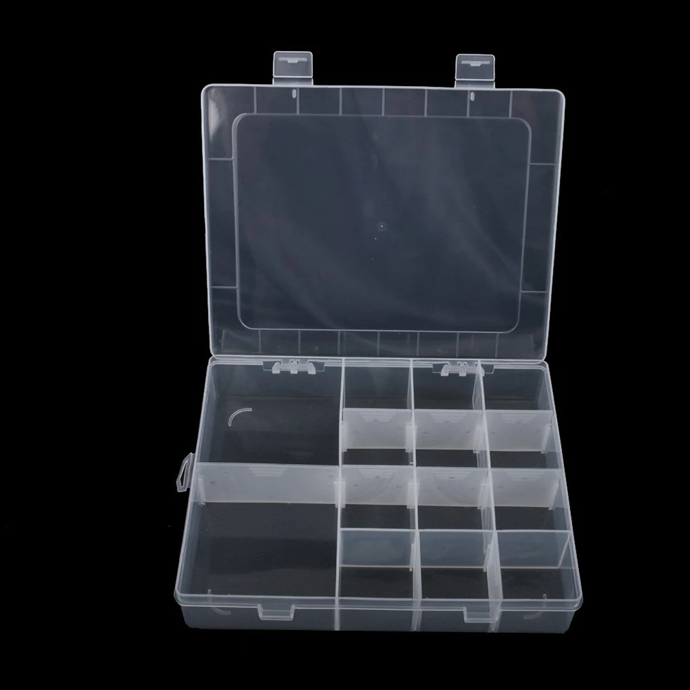 14 Grid Clear Plastic Storage Box Durable Pp Adjustable Dividers Transparent Jewelry Organizer Container For Rings Earrings
14 Grid Clear Plastic Storage Box Durable Pp Adjustable Dividers Transparent Jewelry Organizer Container For Rings Earrings