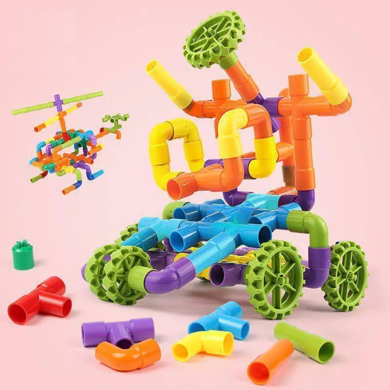 50-300PCS Educational Water Pipe Building Blocks Children's Assembly Pipe Connection Toys Insert Toys
50-300PCS Educational Water Pipe Building Blocks Children's Assembly Pipe Connection Toys Insert Toys