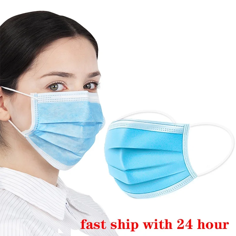 50-400pcs Disposable Non wove Mascarillas Adult Face Masks Mouth Mask Breathable Medical Masks3 Layer Ply Filter Surgical Mask
50-400pcs Disposable Non wove Mascarillas Adult Face Masks Mouth Mask Breathable Medical Masks3 Layer Ply Filter Surgical Mask