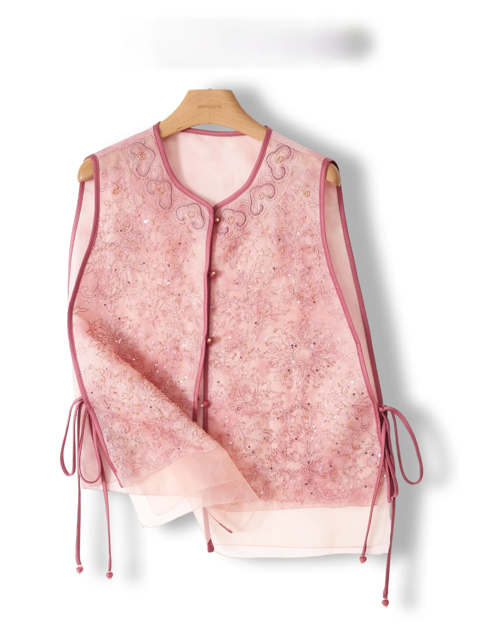 Cool Breathable Loose Fitting Embroidered Ogeesha Vest Summer Essential Layering Tank Top Stylish Chinese Made round Neck Sin...
Cool Breathable Loose Fitting Embroidered Ogeesha Vest Summer Essential Layering Tank Top Stylish Chinese Made round Neck Sin...