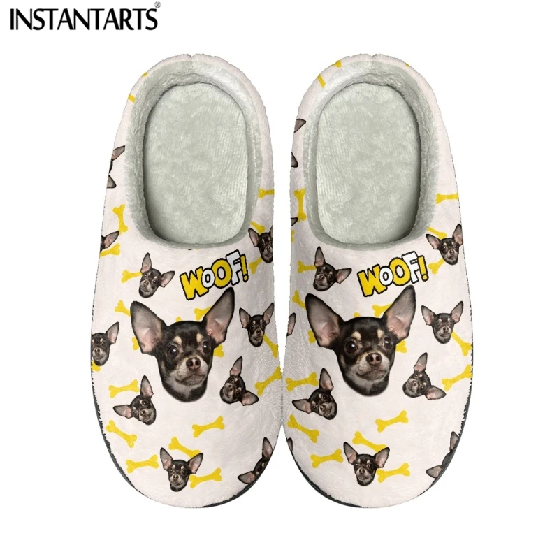 INSTANTARTS Fashion Chihuahua Pattern Winter Warm Soft Indoor Floor Slipper Soft Casual Lightweight Unisex Plush Slides Sandal
INSTANTARTS Fashion Chihuahua Pattern Winter Warm Soft Indoor Floor Slipper Soft Casual Lightweight Unisex Plush Slides Sandal