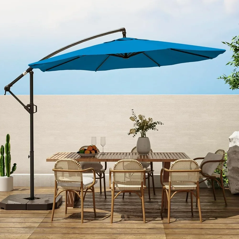 Patio Umbrellas Offset Outdoor Umbrella Cantilever Hanging Umbrellas Infinite Tilt,for Yard Garden & Deck Patio Umbrella
Patio Umbrellas Offset Outdoor Umbrella Cantilever Hanging Umbrellas Infinite Tilt,for Yard Garden & Deck Patio Umbrella