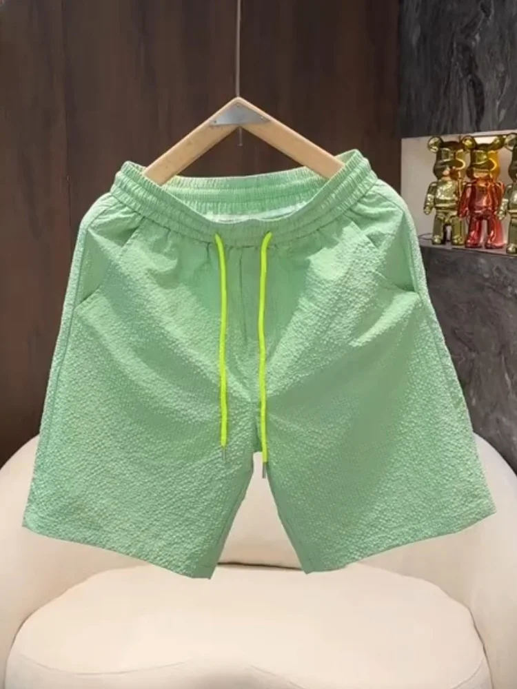 Summer New American Style Casual Breathable Short Pants Men's Trendy Loose Versatile Quick Dry Handsome Beach Five-Quarter Pants
Summer New American Style Casual Breathable Short Pants Men's Trendy Loose Versatile Quick Dry Handsome Beach Five-Quarter Pants