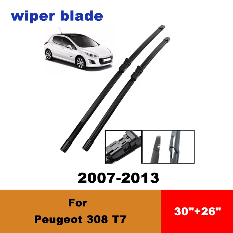 For Peugeot 308 T7 2007-2013 car front wiper blades silent wiper blades soft rubber windshield wipers accessories
For Peugeot 308 T7 2007-2013 car front wiper blades silent wiper blades soft rubber windshield wipers accessories