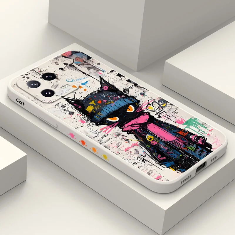 Graffiti Cat Phone Case For Xiaomi Mi 15 14 14T 13 13T 12 12X 12T 12S 11 11T 10 10T 9 9T Pro Lite Liquid Silicone Cover
Graffiti Cat Phone Case For Xiaomi Mi 15 14 14T 13 13T 12 12X 12T 12S 11 11T 10 10T 9 9T Pro Lite Liquid Silicone Cover