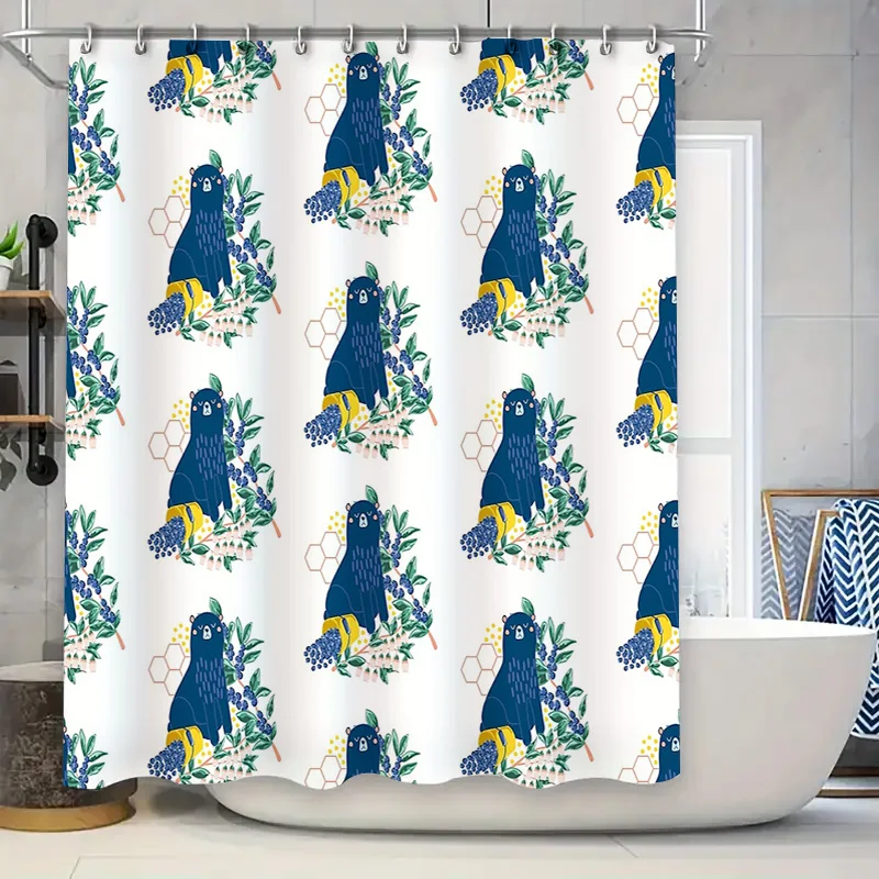 Занавеска для душа с цветочным птицей, синий природный узор, набор декора для ванной комнаты, водонепроницаемая ткань, художественный домашний текстиль, фон для гостиной
Занавеска для душа с цветочным птицей, синий природный узор, набор декора для ванной комнаты, водонепроницаемая ткань, художественный домашний текстиль, фон для гостиной