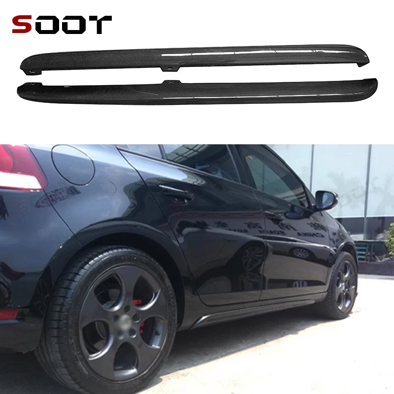 Для Volkswagen VW Golf MK6 GTI 2010-2013: Накладки на пороги (сплиттеры, обвесы) из карбона, детали для тюнинга, автозапчасти
Для Volkswagen VW Golf MK6 GTI 2010-2013: Накладки на пороги (сплиттеры, обвесы) из карбона, детали для тюнинга, автозапчасти