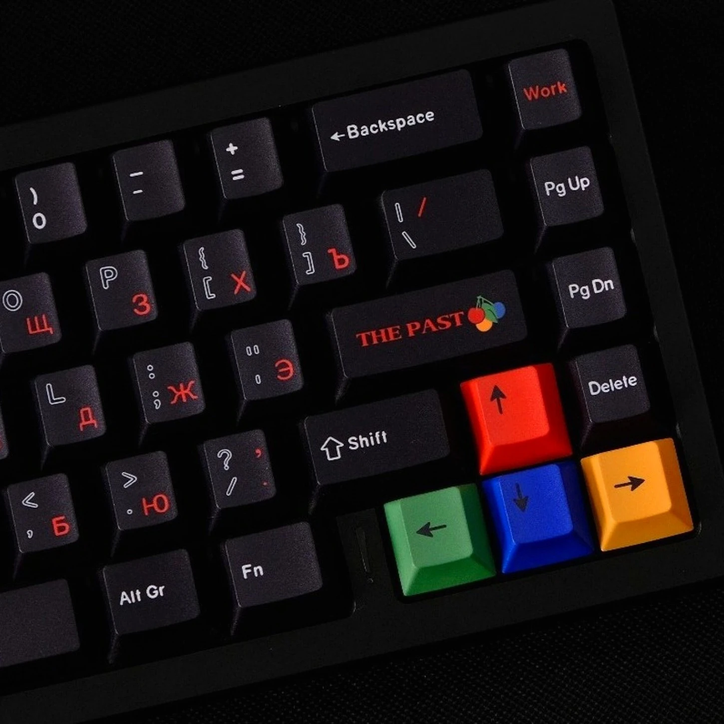 Cherry Profile PBT 139 Keys Russian Keycaps WOB Hollow Legends Mechanical Gaming Keyboard Compatible Full Set
Cherry Profile PBT 139 Keys Russian Keycaps WOB Hollow Legends Mechanical Gaming Keyboard Compatible Full Set