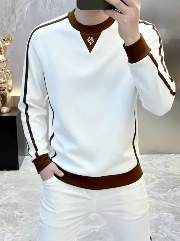 Anti-Wrinkle round Ne Sweatirt Embroidered Long Sve Hoodie for Boys Casual Sle Spring Collection White
Anti-Wrinkle round Ne Sweatirt Embroidered Long Sve Hoodie for Boys Casual Sle Spring Collection White