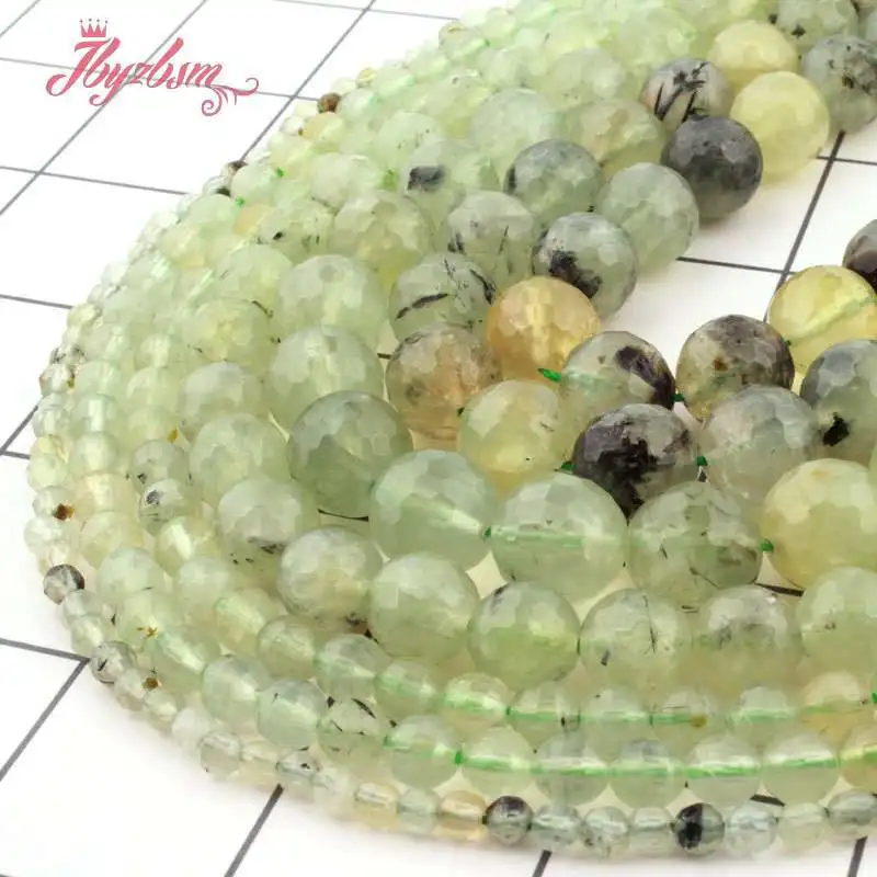 Natural Prehnite Green Round Bead Faceted Stone Beads For DIY Necklace Bracelat Jewelry Making Strand 15" 6/8/10mm Free shipping
Natural Prehnite Green Round Bead Faceted Stone Beads For DIY Necklace Bracelat Jewelry Making Strand 15" 6/8/10mm Free shipping