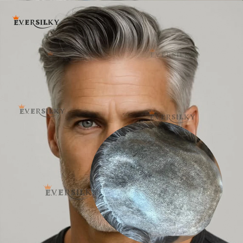 Super Natural Hairline 1B65 1B80 Gray Man Blonde 100% Human Durable Microskin Thin HD Pu Men Toupee Cheapest Undetectable Prosth
Super Natural Hairline 1B65 1B80 Gray Man Blonde 100% Human Durable Microskin Thin HD Pu Men Toupee Cheapest Undetectable Prosth