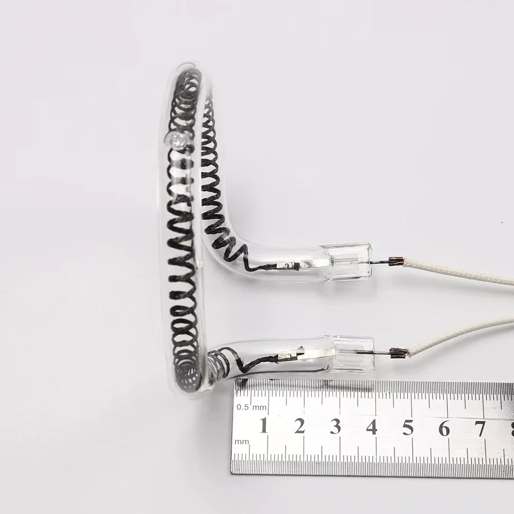 Latest design professional clear quartz tube ring medium wave carbon fiber infrared heating lamp for poultry
Latest design professional clear quartz tube ring medium wave carbon fiber infrared heating lamp for poultry