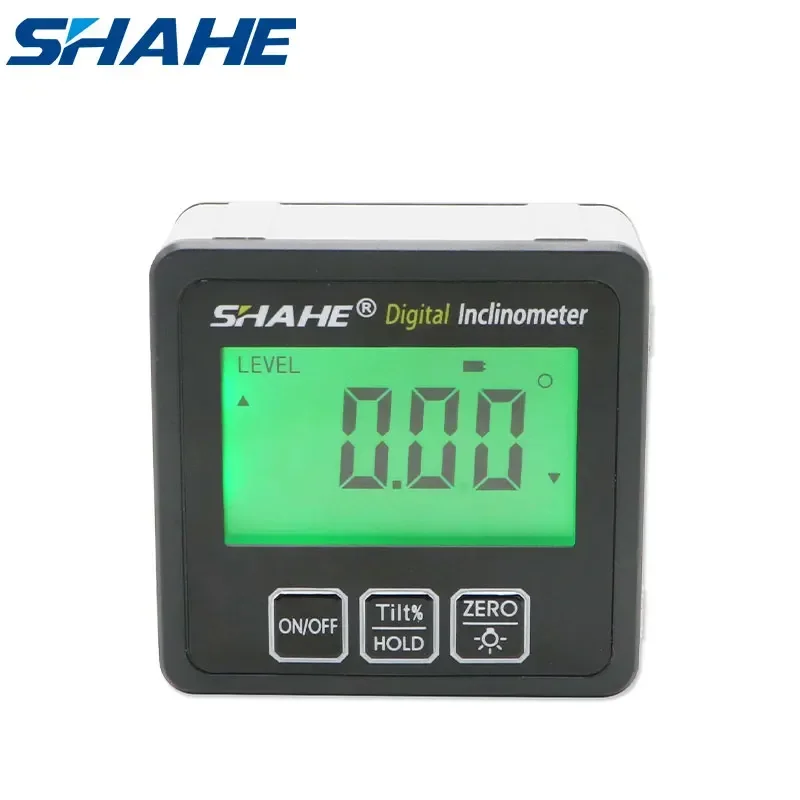 Shahe Mini Digital Protractor Magnetic Angle Inclinometer High Precision Digital Angle Gauge Digital Level Angle Finder
Shahe Mini Digital Protractor Magnetic Angle Inclinometer High Precision Digital Angle Gauge Digital Level Angle Finder