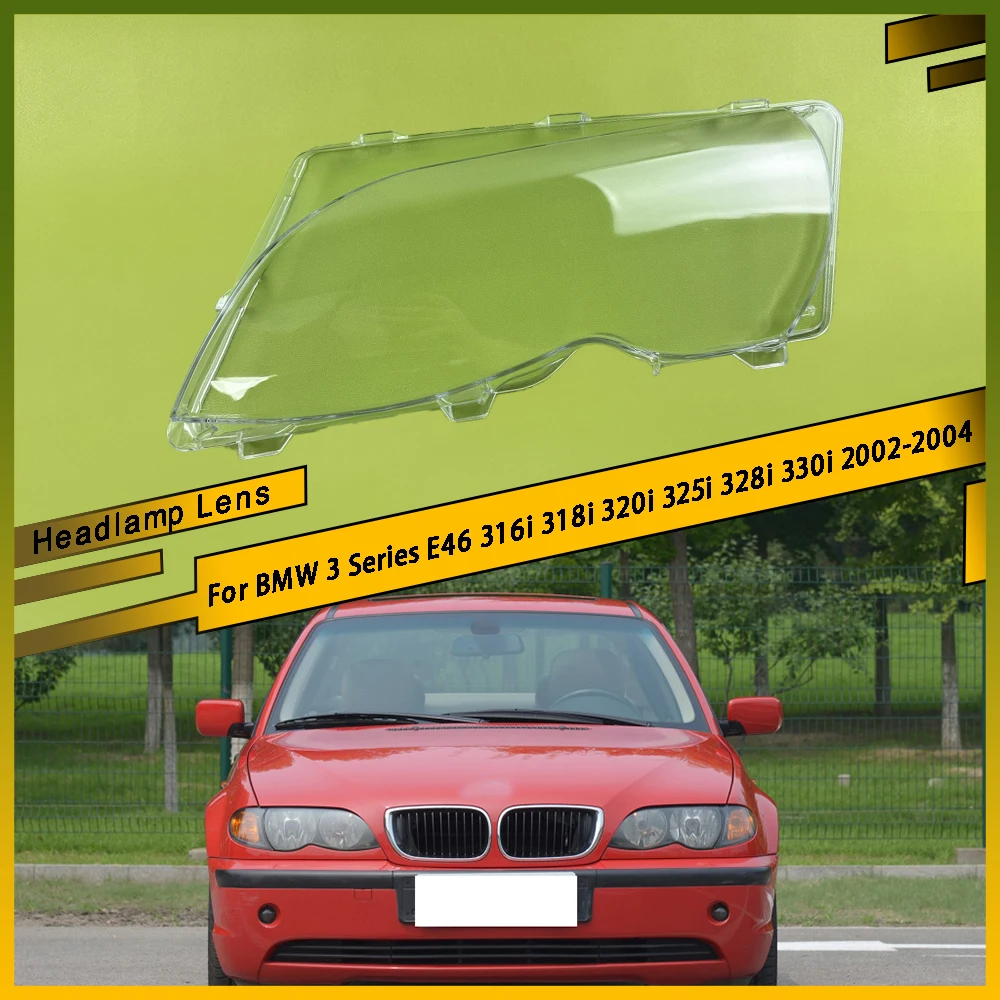 Car Lights Shell Headlights Glass Clear Lens Headlamp Clear Cover For BMW 3 Series E46 316i 318i 320i 325i 328i 330i 2002 - 2004
Car Lights Shell Headlights Glass Clear Lens Headlamp Clear Cover For BMW 3 Series E46 316i 318i 320i 325i 328i 330i 2002 - 2004