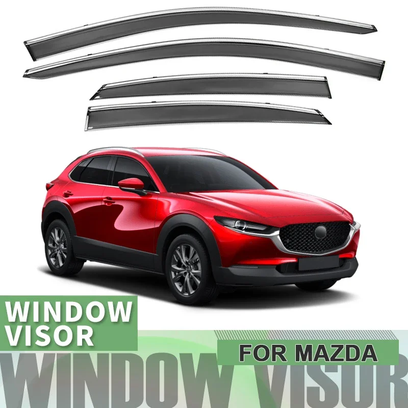 4pcs Car Window Visor Waterproof Auto Accessories For Mazda 2 3 5 6 CX-3 CX-30 CX-50 CX-5 CX-7 BT-50 Sedan Hatchback 2006-2025
4pcs Car Window Visor Waterproof Auto Accessories For Mazda 2 3 5 6 CX-3 CX-30 CX-50 CX-5 CX-7 BT-50 Sedan Hatchback 2006-2025