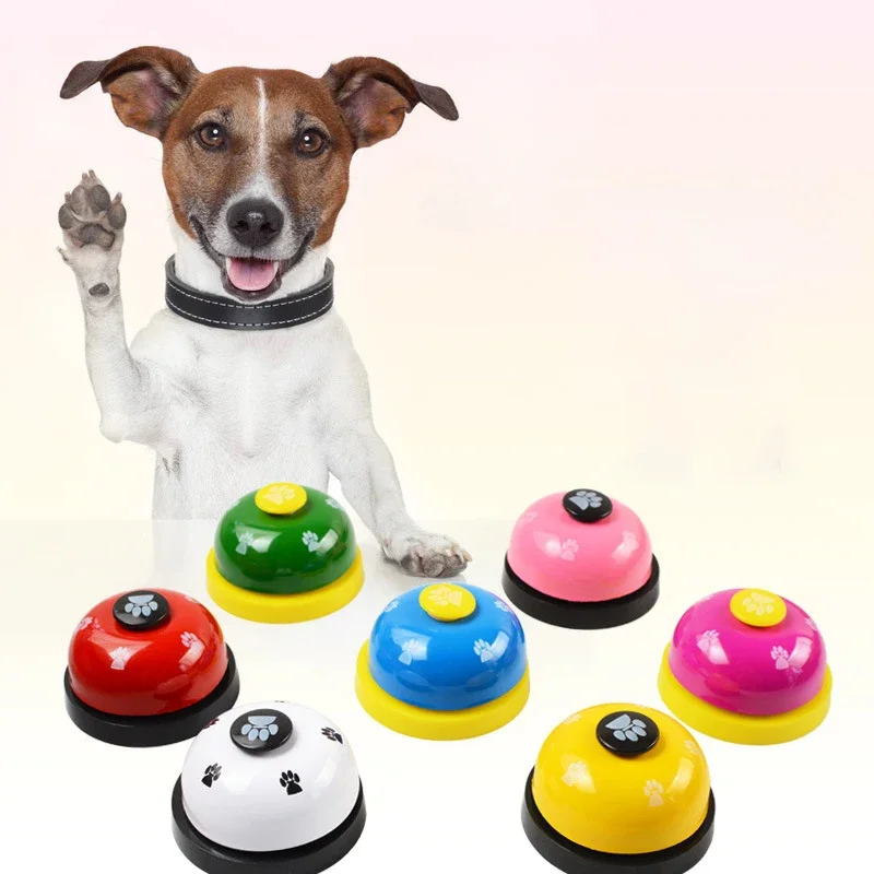 Pet Toys Bell for Dogs Cat Training Interactive Toy Called Dinner Small Bells Footprint Ring Trainer Feeding Reminder For Teddy
Pet Toys Bell for Dogs Cat Training Interactive Toy Called Dinner Small Bells Footprint Ring Trainer Feeding Reminder For Teddy