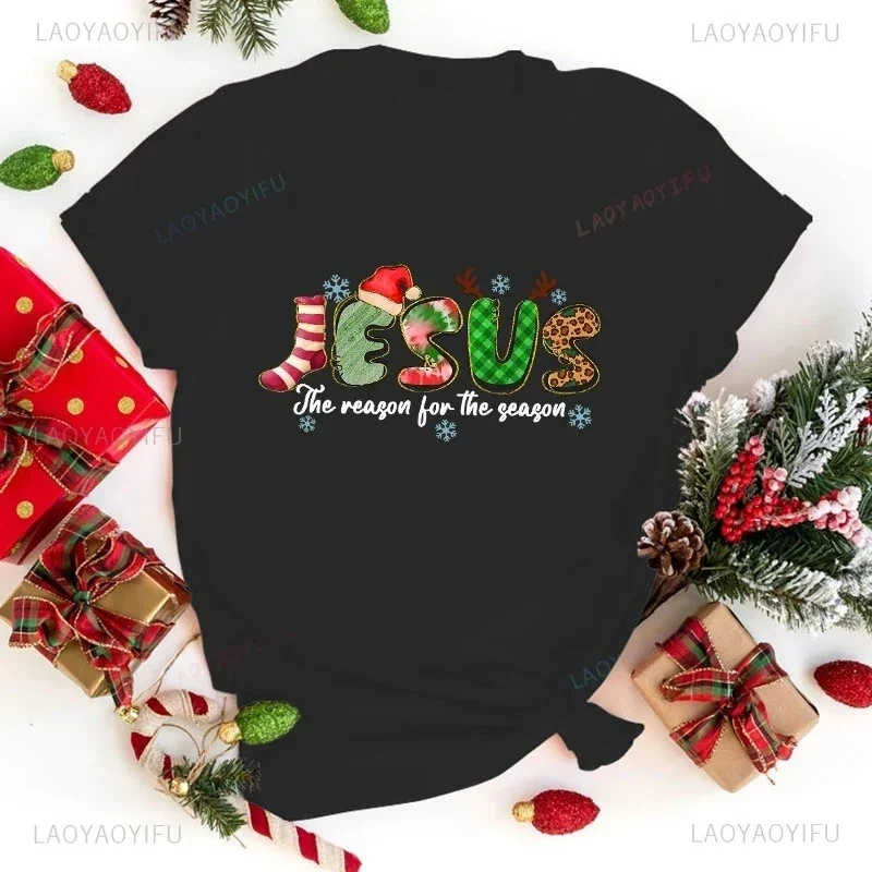 Breathable Christmas Jesus Shirt John Faith Christian Jesu Religious T-Shirt Print Shirt Women Graphic T Shirts Funny Clothing
Breathable Christmas Jesus Shirt John Faith Christian Jesu Religious T-Shirt Print Shirt Women Graphic T Shirts Funny Clothing