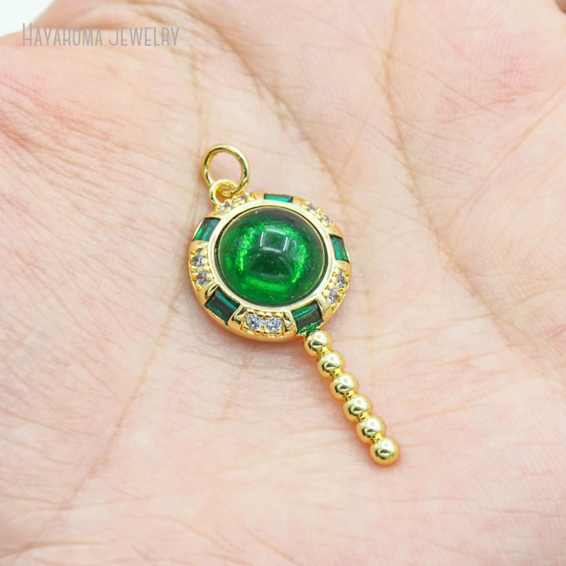 5Pcs Round Coin Shape Circle Metal Cubic Zirconia Jewelry Gold Color Copper Wholesale Green Pendant
5Pcs Round Coin Shape Circle Metal Cubic Zirconia Jewelry Gold Color Copper Wholesale Green Pendant