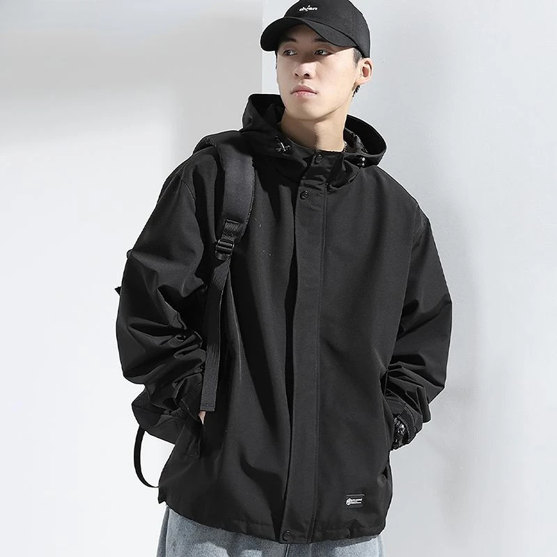 Camping Hooded Jacket Men Spring Autumn Outdoor Sports Breathable Coats Climbing Solid Windbreaker Travel Waterproof Jacket N129
Camping Hooded Jacket Men Spring Autumn Outdoor Sports Breathable Coats Climbing Solid Windbreaker Travel Waterproof Jacket N129