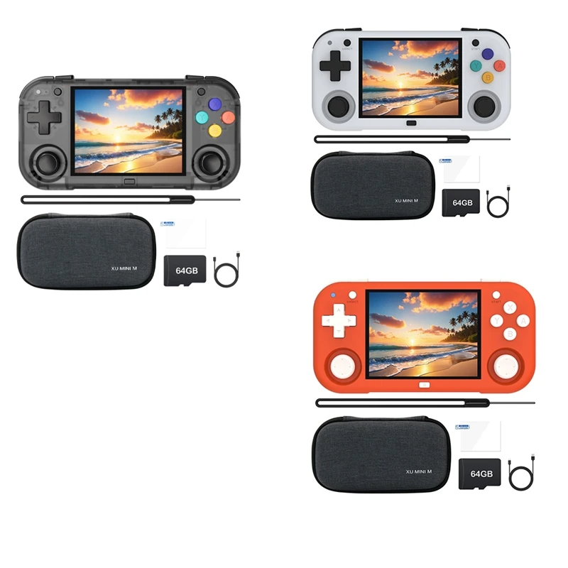 Игровая консоль XU Mini M, 64 ГБ, 10700 игр, 2,8 дюйма, IPS Linux, портативные игровые плееры, ретро-видеоигра для детей B
Игровая консоль XU Mini M, 64 ГБ, 10700 игр, 2,8 дюйма, IPS Linux, портативные игровые плееры, ретро-видеоигра для детей B