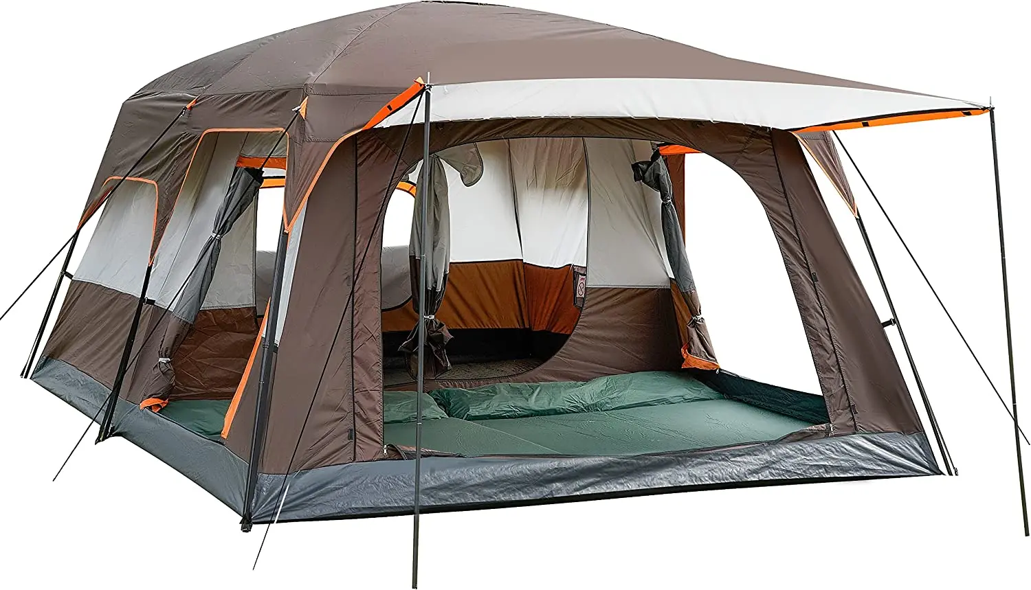 Bedroom And Living Room Large Space For 3/6/8/12 People For Camping Outdoors & Travel Tent
Bedroom And Living Room Large Space For 3/6/8/12 People For Camping Outdoors & Travel Tent