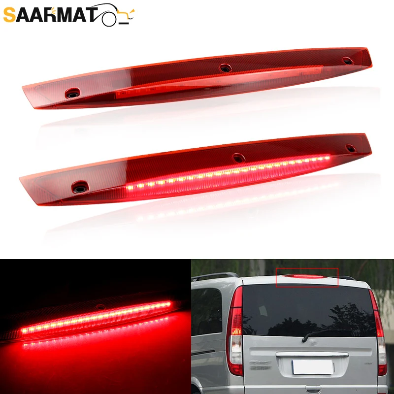 Car Accessories LED High Mount Third Brake Lights Tail Stop Lamps For Mercedes Benz Vito Viano W639 OEM A6398200056
Car Accessories LED High Mount Third Brake Lights Tail Stop Lamps For Mercedes Benz Vito Viano W639 OEM A6398200056