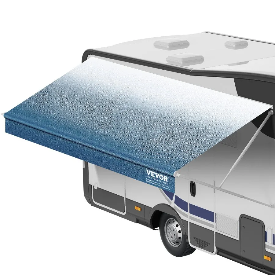 RV Awning Fabric Replacement 13'2 Fabric Length for 14' Awning Heavy Duty 3Ply 16oz PVC Camper Awning Fabric Waterproof UV Pro
RV Awning Fabric Replacement 13'2 Fabric Length for 14' Awning Heavy Duty 3Ply 16oz PVC Camper Awning Fabric Waterproof UV Pro