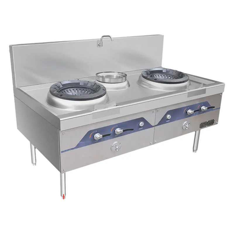 HELAXEN Commercial Silent High-Power Stainless Steel Gas Stove-Easy Clean CCC Certified For Restaurant Kitchen Natural Gas/LPG
HELAXEN Commercial Silent High-Power Stainless Steel Gas Stove-Easy Clean CCC Certified For Restaurant Kitchen Natural Gas/LPG