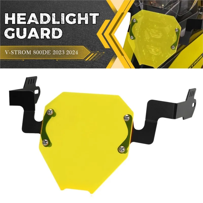 Motorcycle Headlight Protector Shield Guard Cover Head Light Guard Part For Suzuki V-Strom 800DE VStrom 800 DE 2023-2024-2025
Motorcycle Headlight Protector Shield Guard Cover Head Light Guard Part For Suzuki V-Strom 800DE VStrom 800 DE 2023-2024-2025