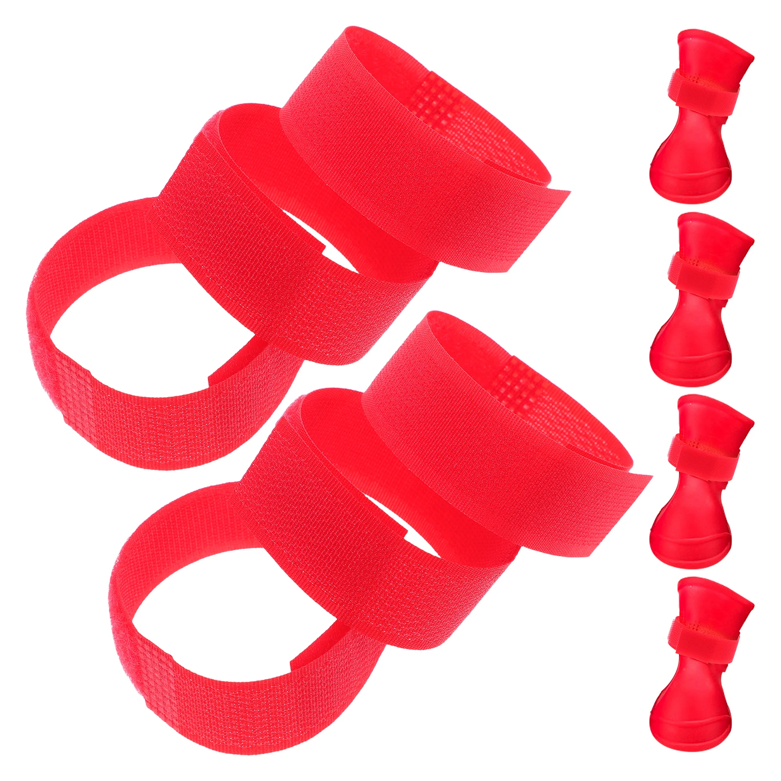 10 Pcs Rain Boots Socks Adjustable Straps Non Slip Bands Dog Paw Protector Waterproof Dog Shoe Accessories
10 Pcs Rain Boots Socks Adjustable Straps Non Slip Bands Dog Paw Protector Waterproof Dog Shoe Accessories