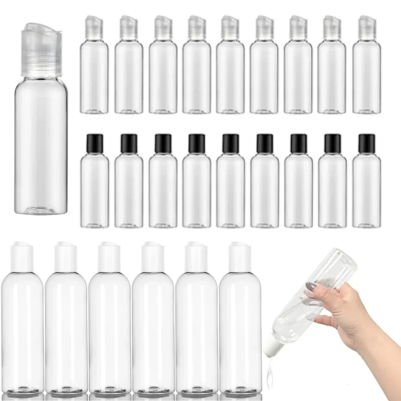 50pcs 30ml-100ml Empty Clear Plastic Squeeze Bottles with Disc Top Caps Travel Refillable Containers for Shampoo Lotions Creams
50pcs 30ml-100ml Empty Clear Plastic Squeeze Bottles with Disc Top Caps Travel Refillable Containers for Shampoo Lotions Creams