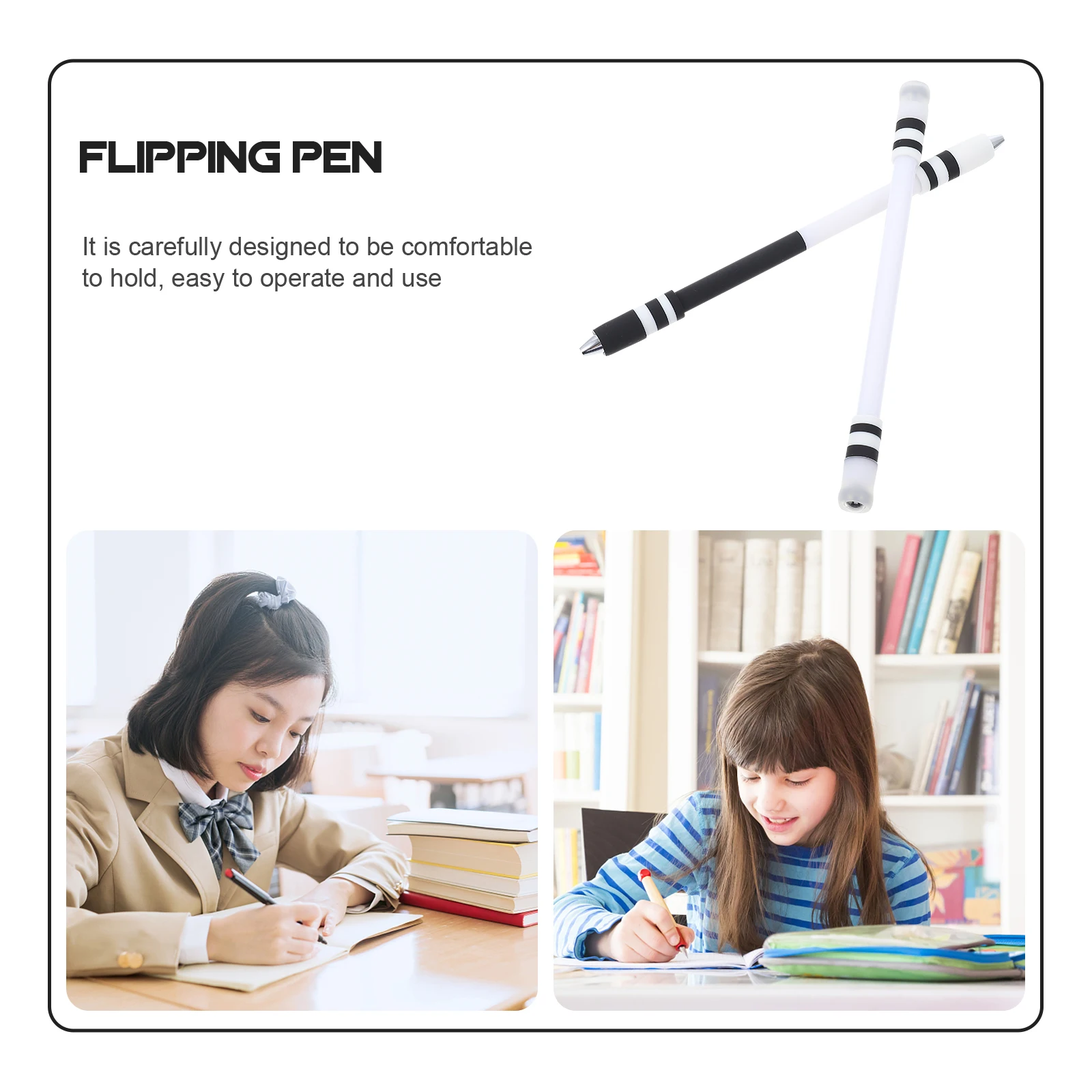 2 шт., вращающиеся ручки, переворачивающиеся ручки для студентов, снятие стресса, забавный палец, портативная летающая ручка, подарок
2 шт., вращающиеся ручки, переворачивающиеся ручки для студентов, снятие стресса, забавный палец, портативная летающая ручка, подарок