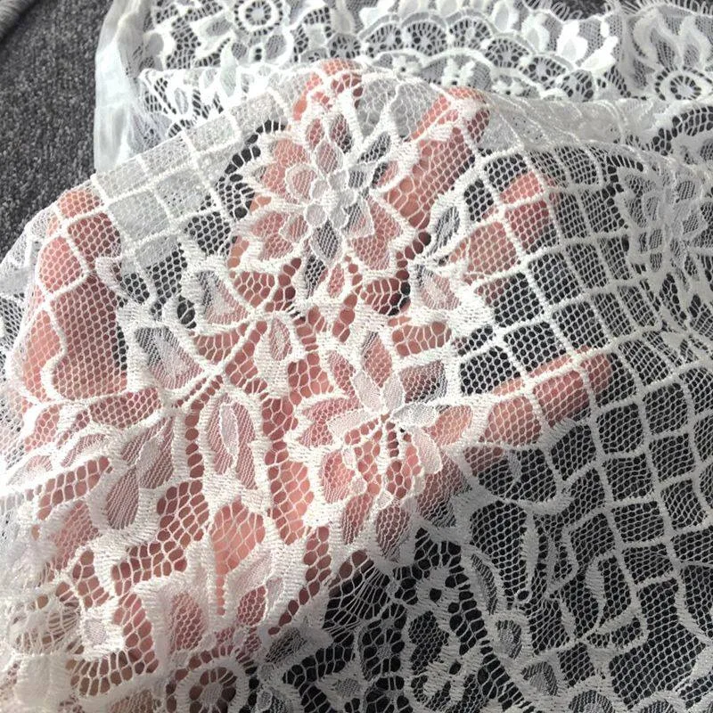 3M Thickened White Eyelash Lace Fabric 45cm Wide Perfect for DIY Tablecloth and Skirt Design
3M Thickened White Eyelash Lace Fabric 45cm Wide Perfect for DIY Tablecloth and Skirt Design