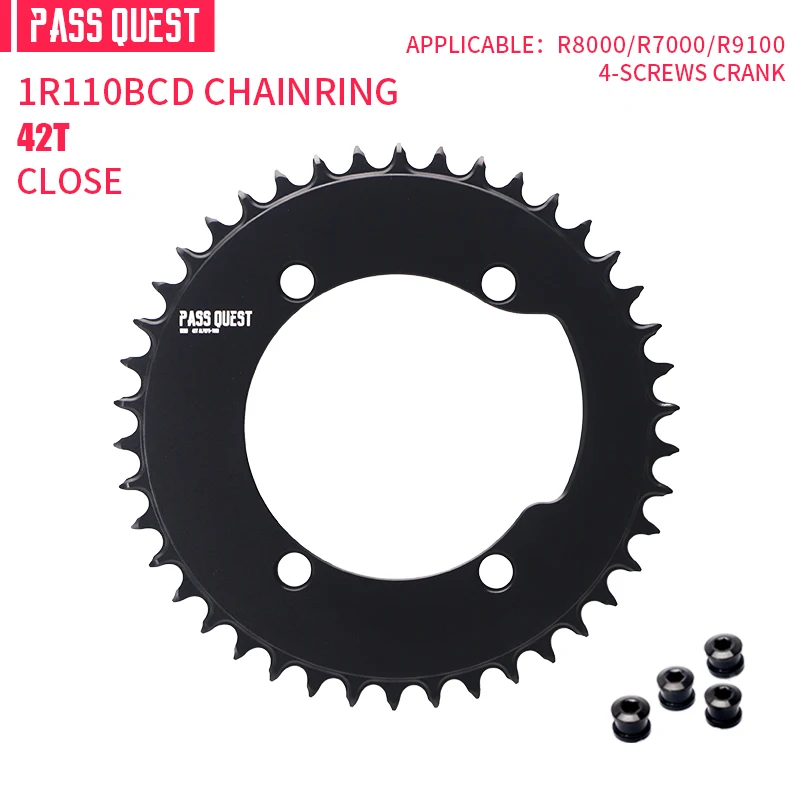 Велосипедная звездочка Pass Quest 110BCD 7075, материал 42T-60T, звездочка для шоссейного велосипеда для Shimano 105 R7000 R8000 R9100
Велосипедная звездочка Pass Quest 110BCD 7075, материал 42T-60T, звездочка для шоссейного велосипеда для Shimano 105 R7000 R8000 R9100