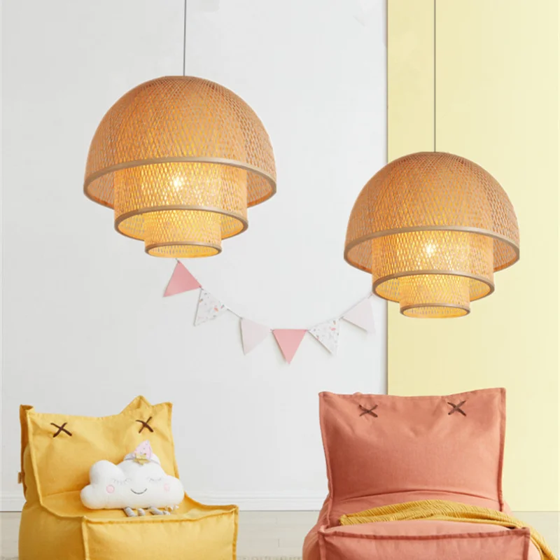 Southeast Asian Bamboo and Rattan Art Lamp for Homestay Bedrooms, Living Rooms, Fashion Lights, Hallways, and Balcony Lighting
Southeast Asian Bamboo and Rattan Art Lamp for Homestay Bedrooms, Living Rooms, Fashion Lights, Hallways, and Balcony Lighting