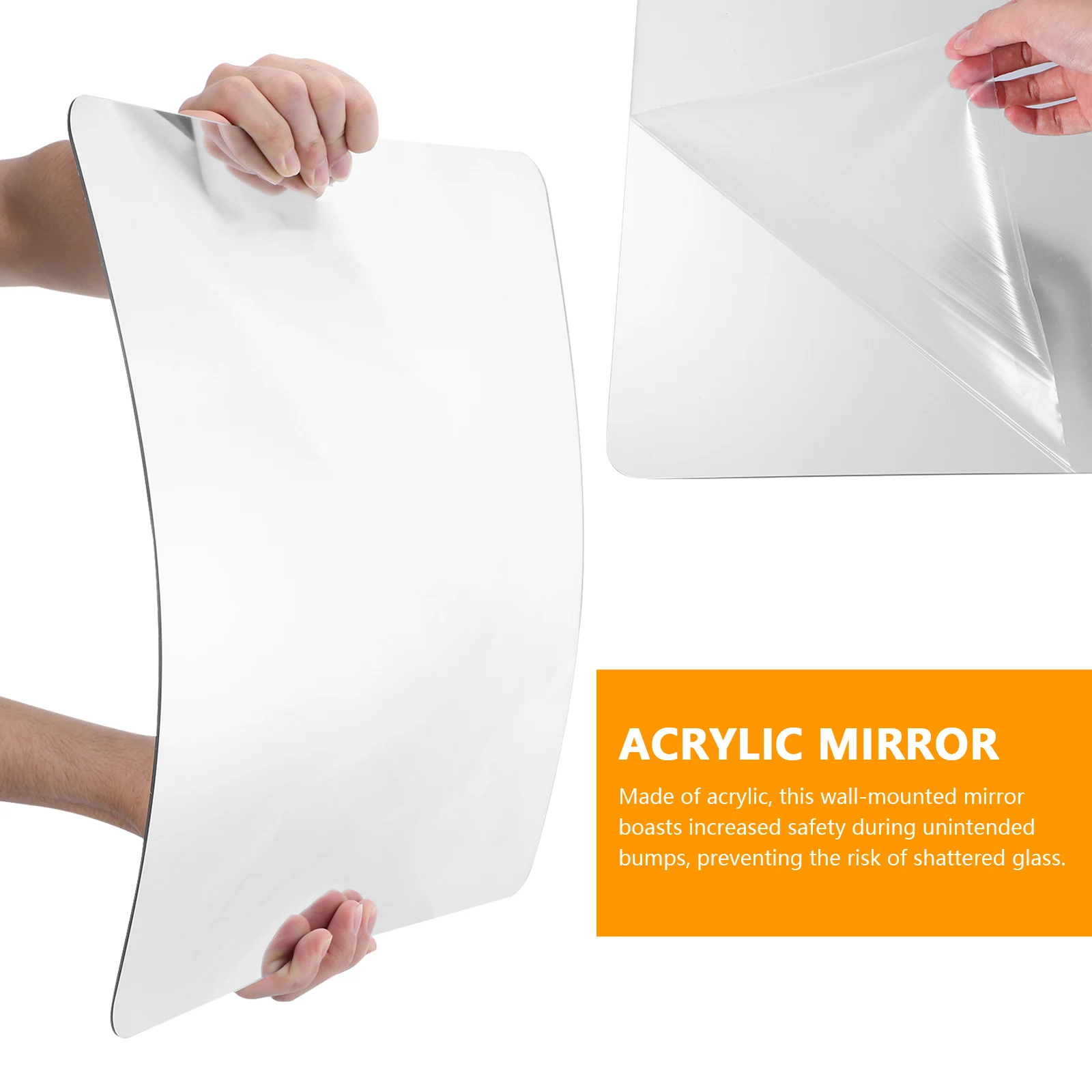 Soft 40x40cm Self Adhesive Self Adhesive Mirror Tile Non Glass Square Wall Home Decoration Mirror Sticker
Soft 40x40cm Self Adhesive Self Adhesive Mirror Tile Non Glass Square Wall Home Decoration Mirror Sticker