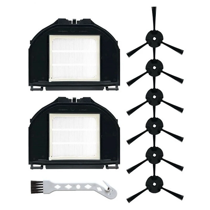 Filter Side Brush Kit Replacement Parts Accessories For Shark RV2310 RV2310AE Matrix Self Emptying Robot Vacuum Replacement Part
Filter Side Brush Kit Replacement Parts Accessories For Shark RV2310 RV2310AE Matrix Self Emptying Robot Vacuum Replacement Part