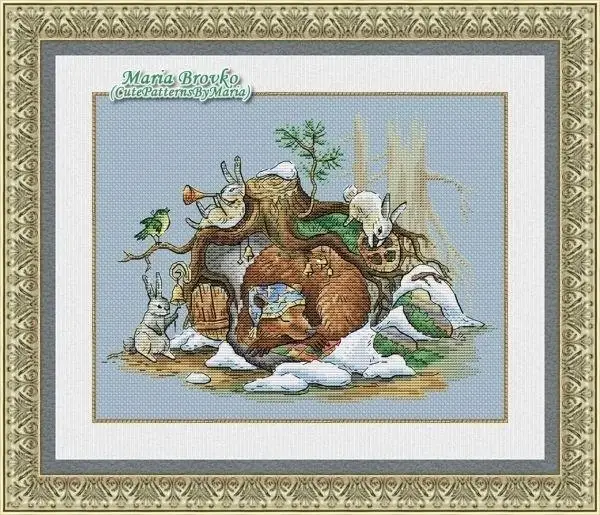 14-Spring Rabbit's House 36-29 Needlework Kit unprinting Cross Stich Set DIY Kits Cross-stitch Embroidery Set Stitch Kit
14-Spring Rabbit's House 36-29 Needlework Kit unprinting Cross Stich Set DIY Kits Cross-stitch Embroidery Set Stitch Kit