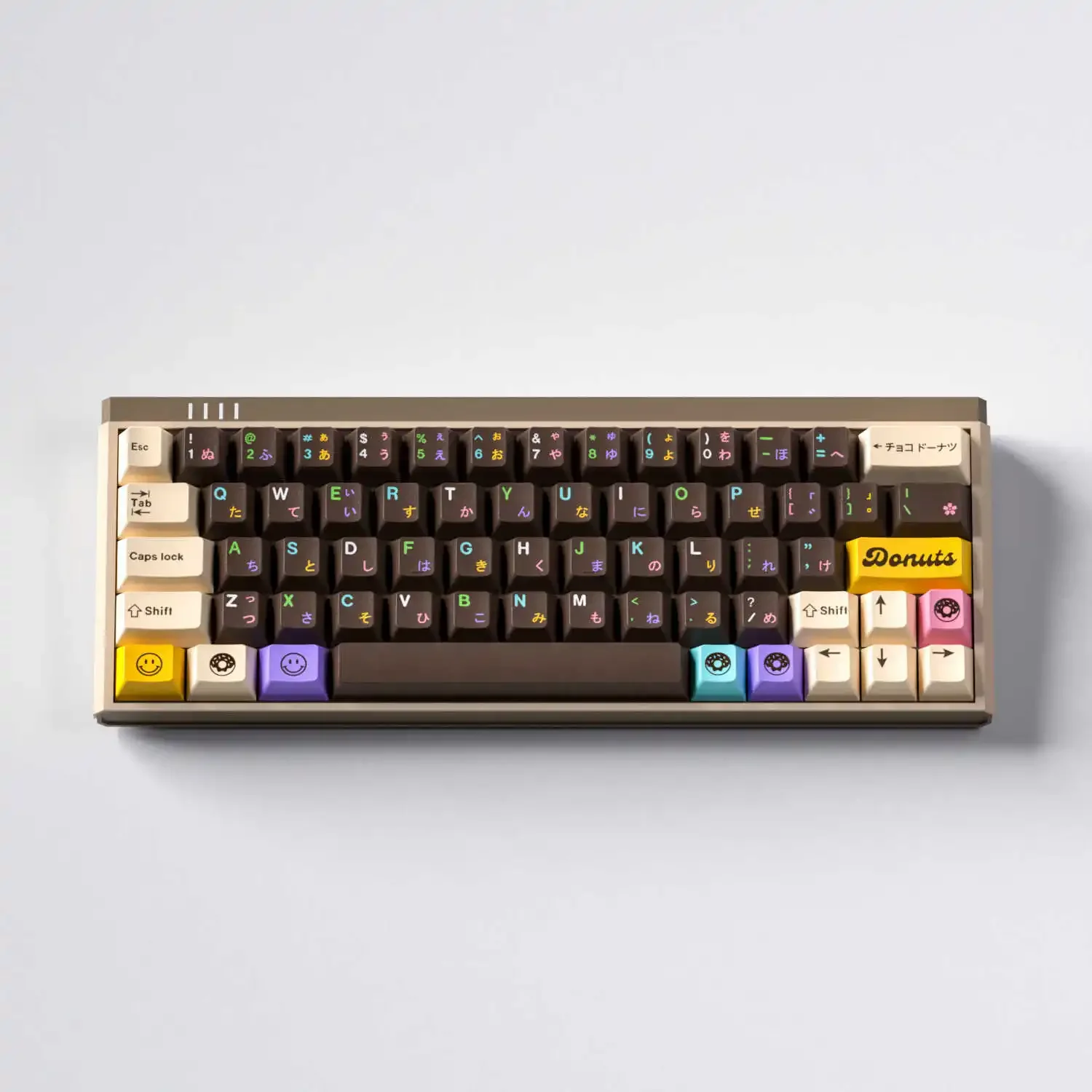 128 Keys Donut Mechanical Keyboard Keycap PBT Thermal Sublimation Original Height Wooting Alice Mechanical Keyboard Keycaps
128 Keys Donut Mechanical Keyboard Keycap PBT Thermal Sublimation Original Height Wooting Alice Mechanical Keyboard Keycaps