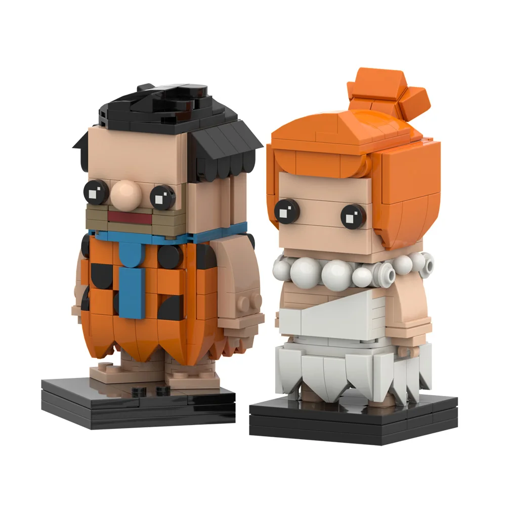 MOC The Flintstonesed Building Animation Figure Fred and Wilma with Classic Stone Car Bricks Toy for Adults Gift
MOC The Flintstonesed Building Animation Figure Fred and Wilma with Classic Stone Car Bricks Toy for Adults Gift
