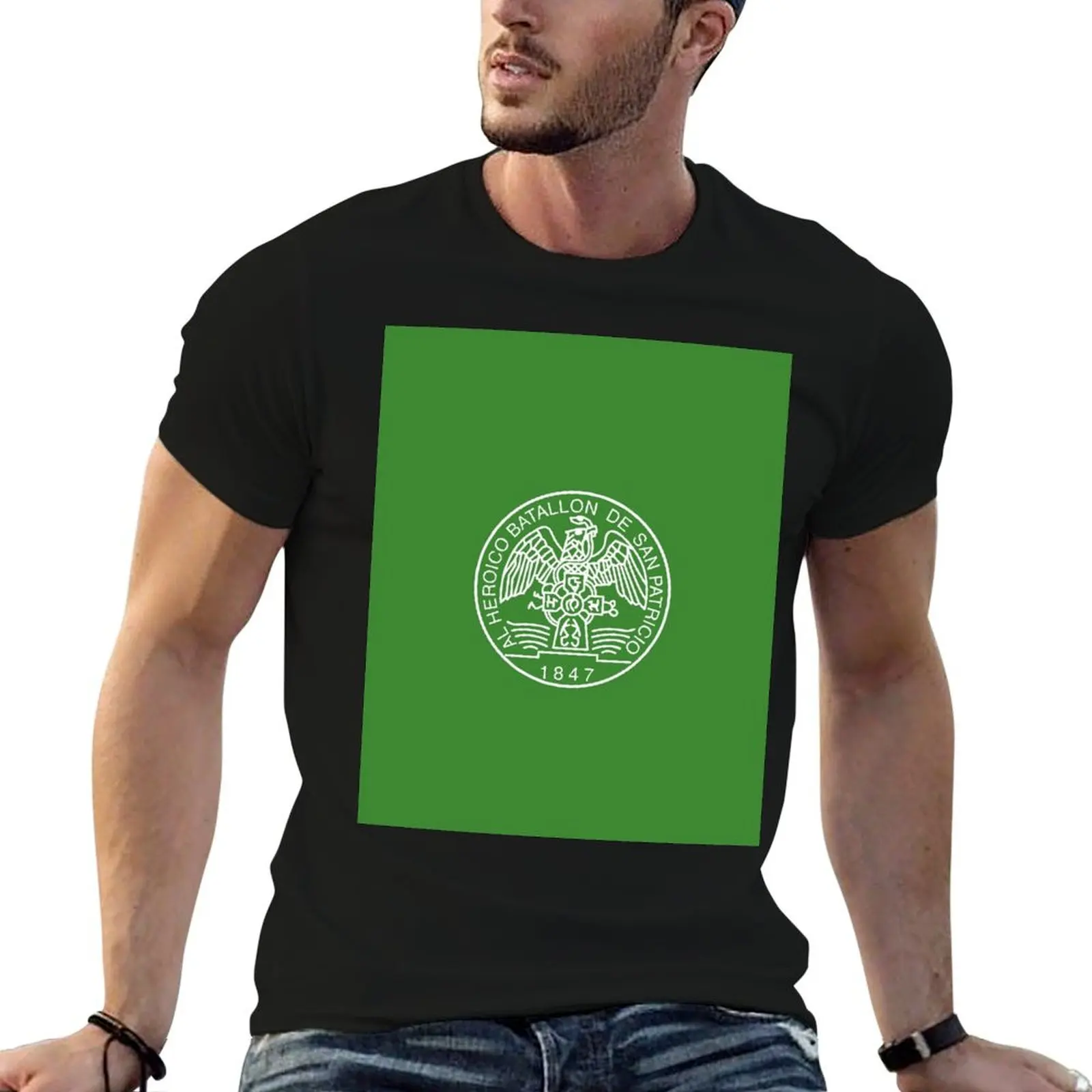 San Patricios - Saint Patricks Battalion T-Shirt t shirts with prints t shirt custom print man t shirt designer T-Shirt
San Patricios - Saint Patricks Battalion T-Shirt t shirts with prints t shirt custom print man t shirt designer T-Shirt