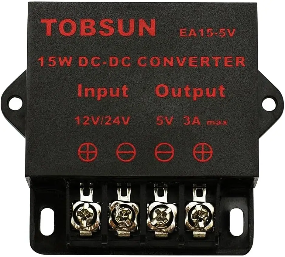 5V 3A 15W DC-DC Step Down Regulator, Input 8-40V to 5V Output, Overload Protection
5V 3A 15W DC-DC Step Down Regulator, Input 8-40V to 5V Output, Overload Protection