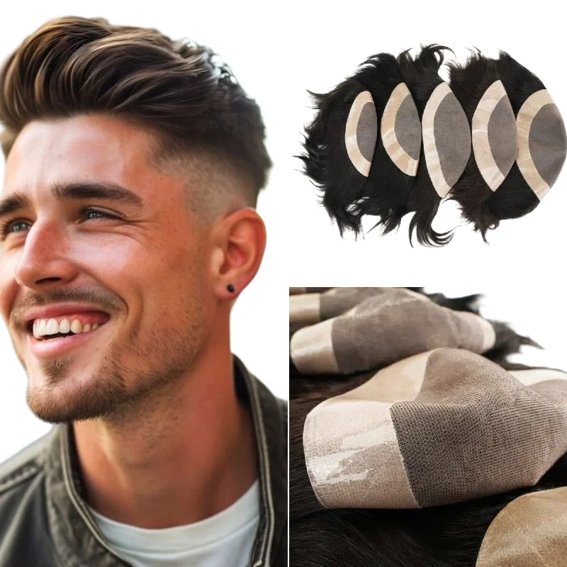 Support Dropship Human Remy Hair Mono Mens Wig 8x10 6inch PU+NPU Base Men Toupee Color #4 #2
Support Dropship Human Remy Hair Mono Mens Wig 8x10 6inch PU+NPU Base Men Toupee Color #4 #2