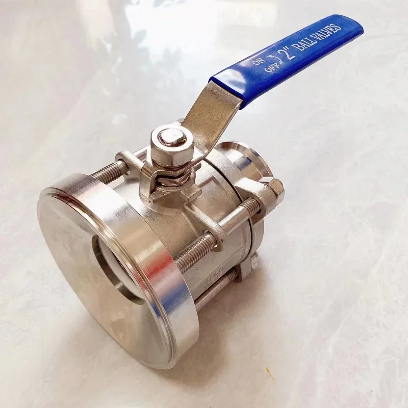 304 stainless steel fast loading three-piece tank bottom valve 316 fast loading discharge valve clamp all-inclusive
304 stainless steel fast loading three-piece tank bottom valve 316 fast loading discharge valve clamp all-inclusive