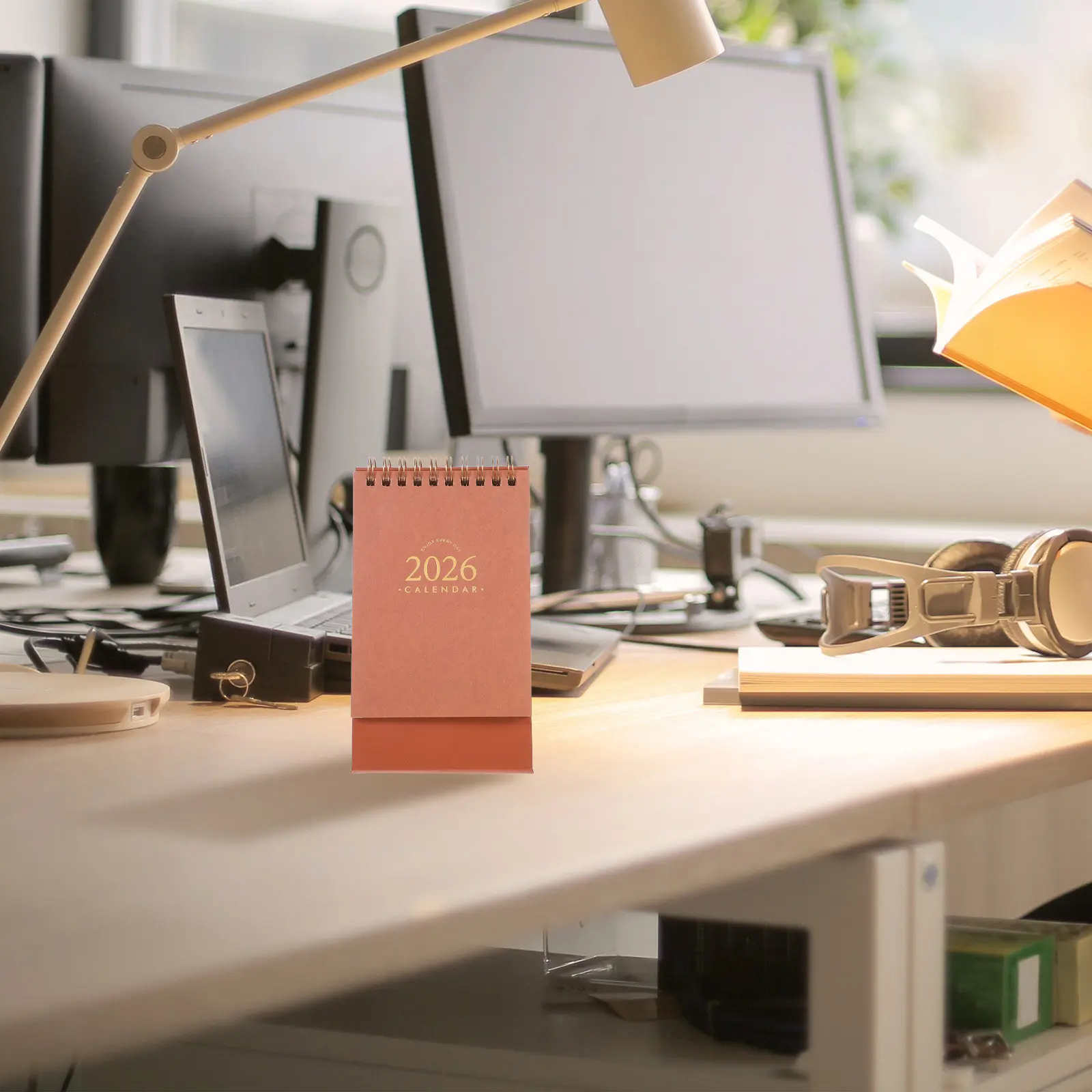 Small Minimalist 2025.9-2026.12 Desk Calendar Twin-Wire Binding Desktop Standing Flip Monthly Planner Office School Home 2026
Small Minimalist 2025.9-2026.12 Desk Calendar Twin-Wire Binding Desktop Standing Flip Monthly Planner Office School Home 2026