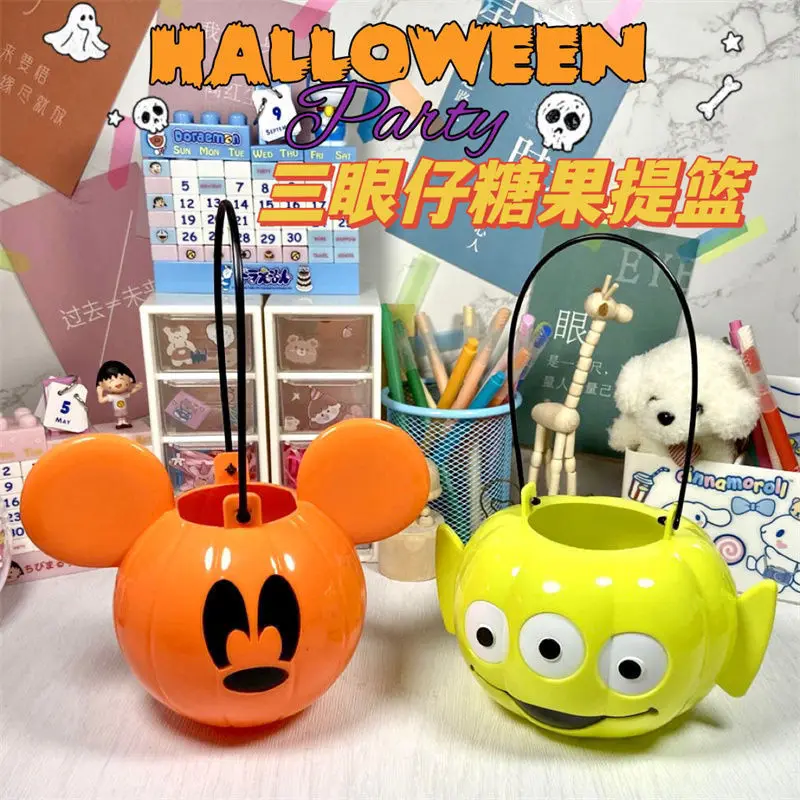 Трехглазный мальчик из мультфильма Disney Микки, милая Забавная детская корзина для рук на Хэллоуин, конфеты, история, подарок, Рождественское украшение
Трехглазный мальчик из мультфильма Disney Микки, милая Забавная детская корзина для рук на Хэллоуин, конфеты, история, подарок, Рождественское украшение