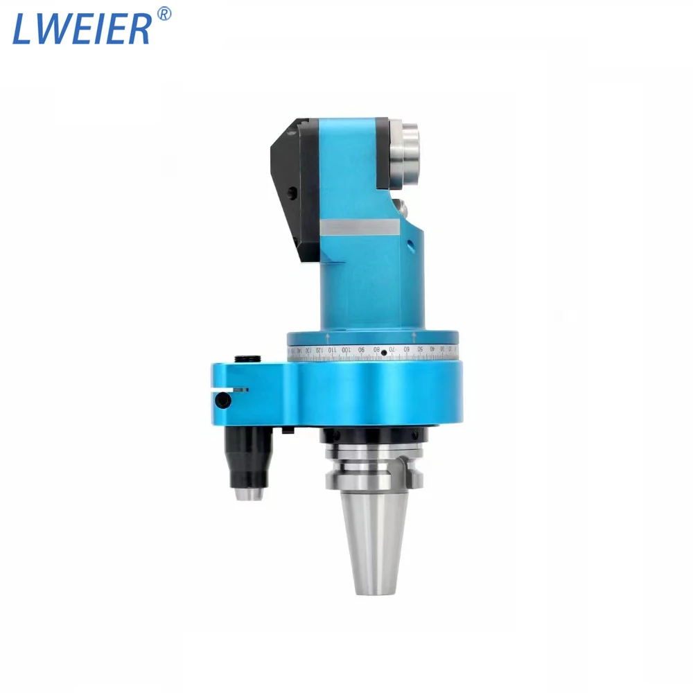 Lweier Customized Angle Head Horizontal Milling Head HSK63 HSK80 HSK100 Drive Shank 90 Degree Angle Head
Lweier Customized Angle Head Horizontal Milling Head HSK63 HSK80 HSK100 Drive Shank 90 Degree Angle Head