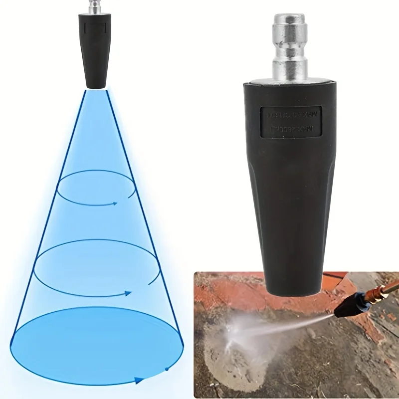 1/4" Quick Connector, High-Pressure Washer Spray Tip, 2600 PSI, Ideal For Vehicle Washing, Driveway Cleaning, And Sidewalk Maint
1/4" Quick Connector, High-Pressure Washer Spray Tip, 2600 PSI, Ideal For Vehicle Washing, Driveway Cleaning, And Sidewalk Maint
