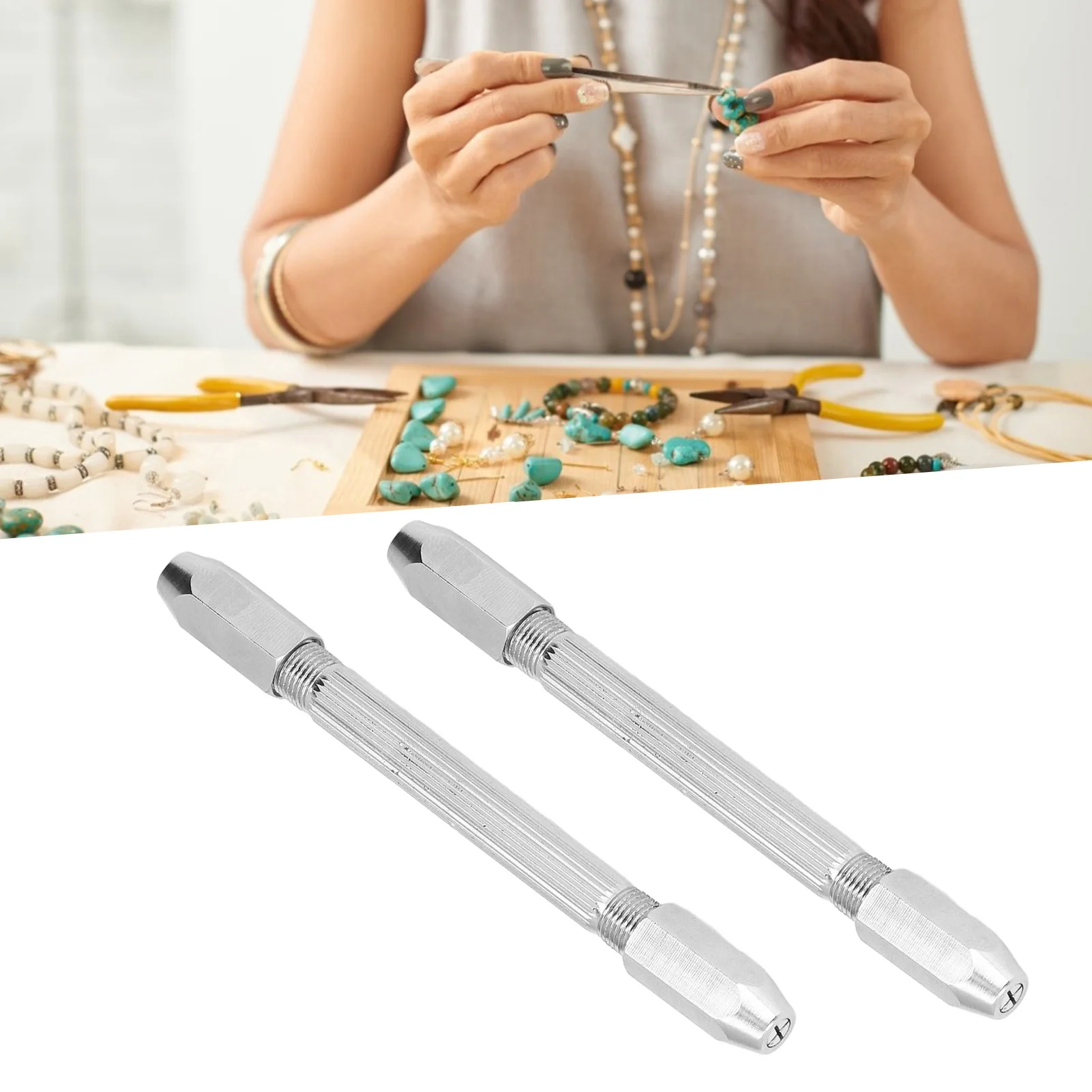 Hand Drill Hex Hand Drill Pin Vise Double Ended Rust Resistant Detachable Manual Tool for Jewelry Making Watch Repair Pin Drill
Hand Drill Hex Hand Drill Pin Vise Double Ended Rust Resistant Detachable Manual Tool for Jewelry Making Watch Repair Pin Drill