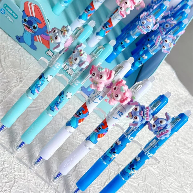 New Disney Stitch 0.5 Erasable Rotary Pen Cartoon Kawaii Gel Pens Learning Stationery Kids Schools Supplies Back to School Gifts
New Disney Stitch 0.5 Erasable Rotary Pen Cartoon Kawaii Gel Pens Learning Stationery Kids Schools Supplies Back to School Gifts